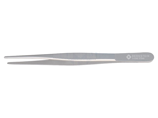 Pincet; 145mm; De vorm van de punt: plat,afgeronde; universeel Pincet; 145mm; De vorm van de punt: plat,afgeronde; universeel